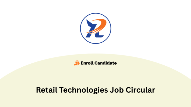 retail technologies job circular