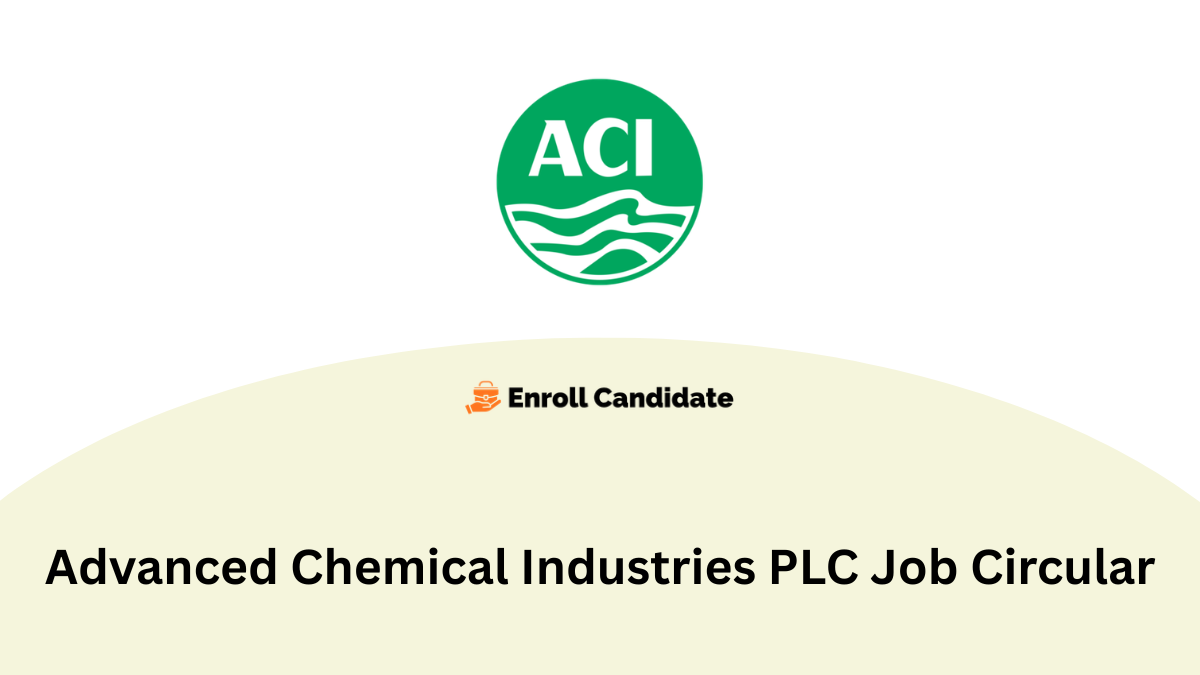advanced chemical industries plc job circular